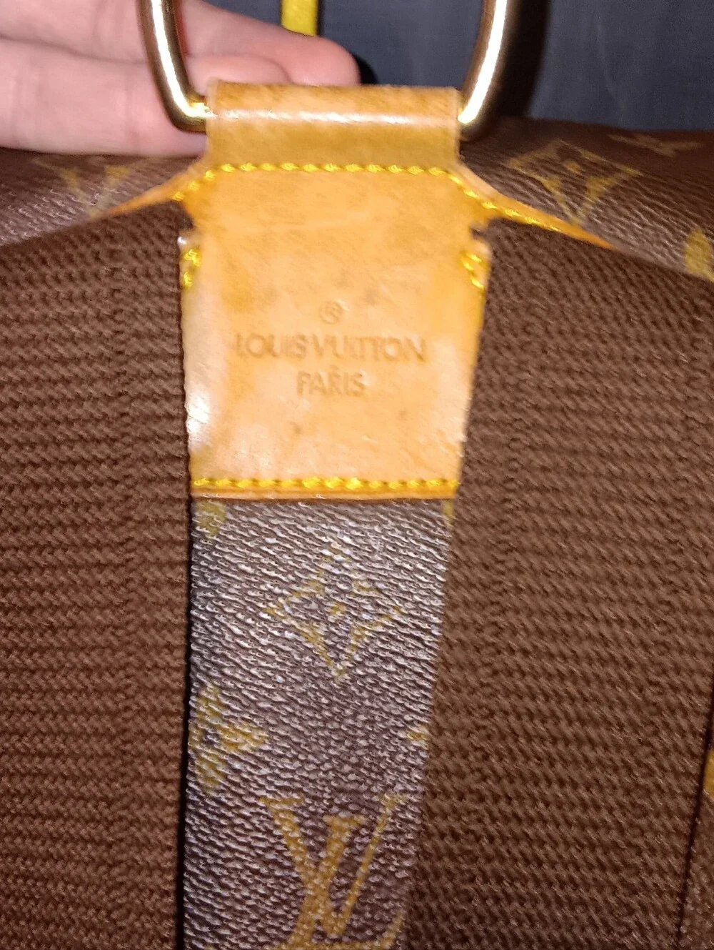 Louis Vuitton Vintage Montsouris Monogram Backpack